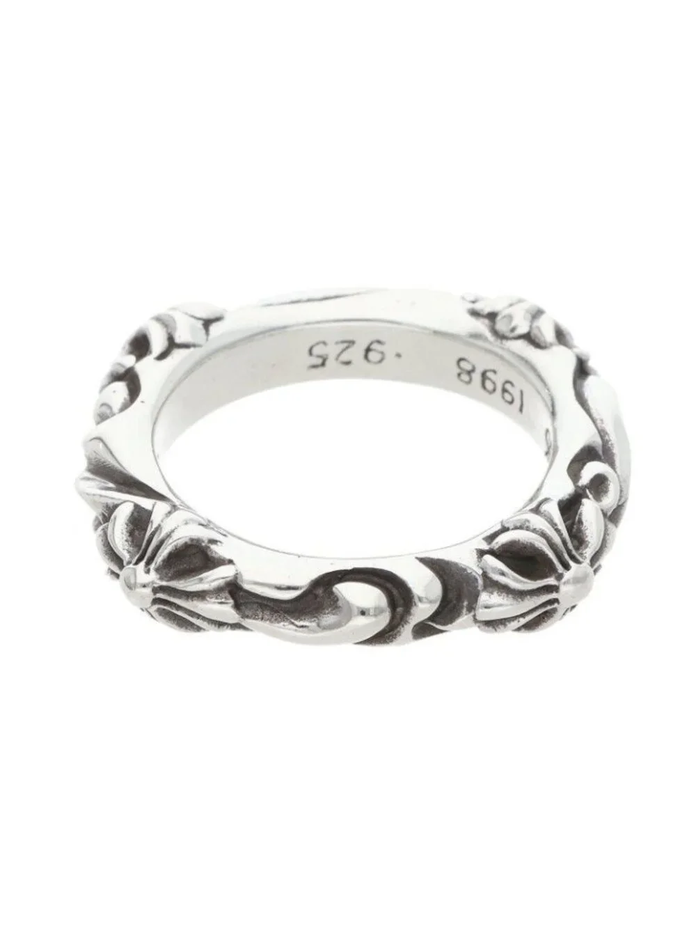 Chrome Hearts Sbt Band Silver Ring